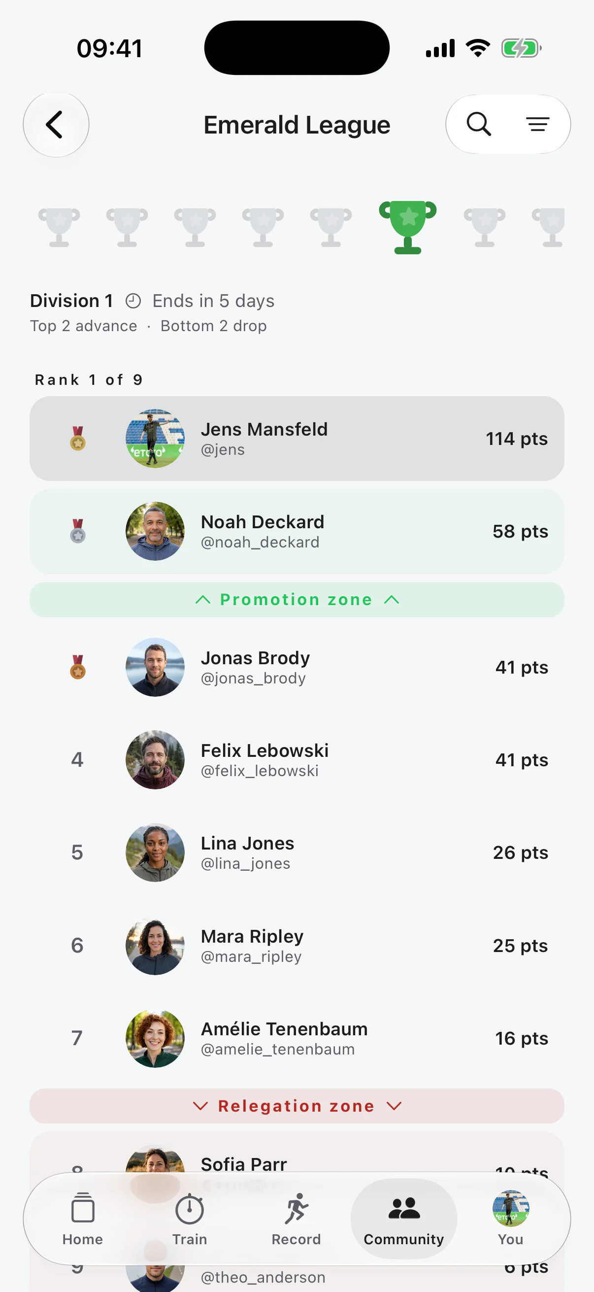 Climb the ranks.