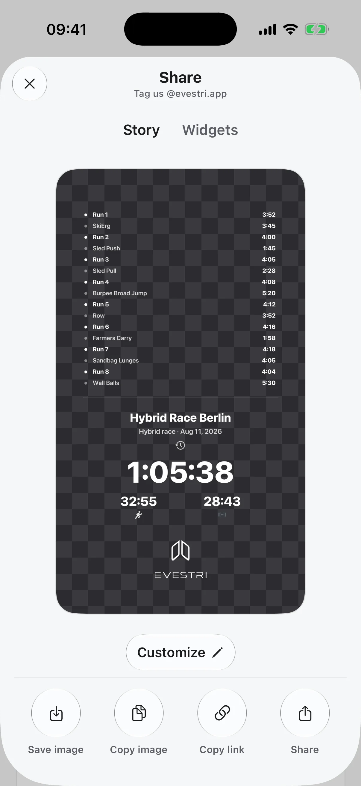 Hybrid race